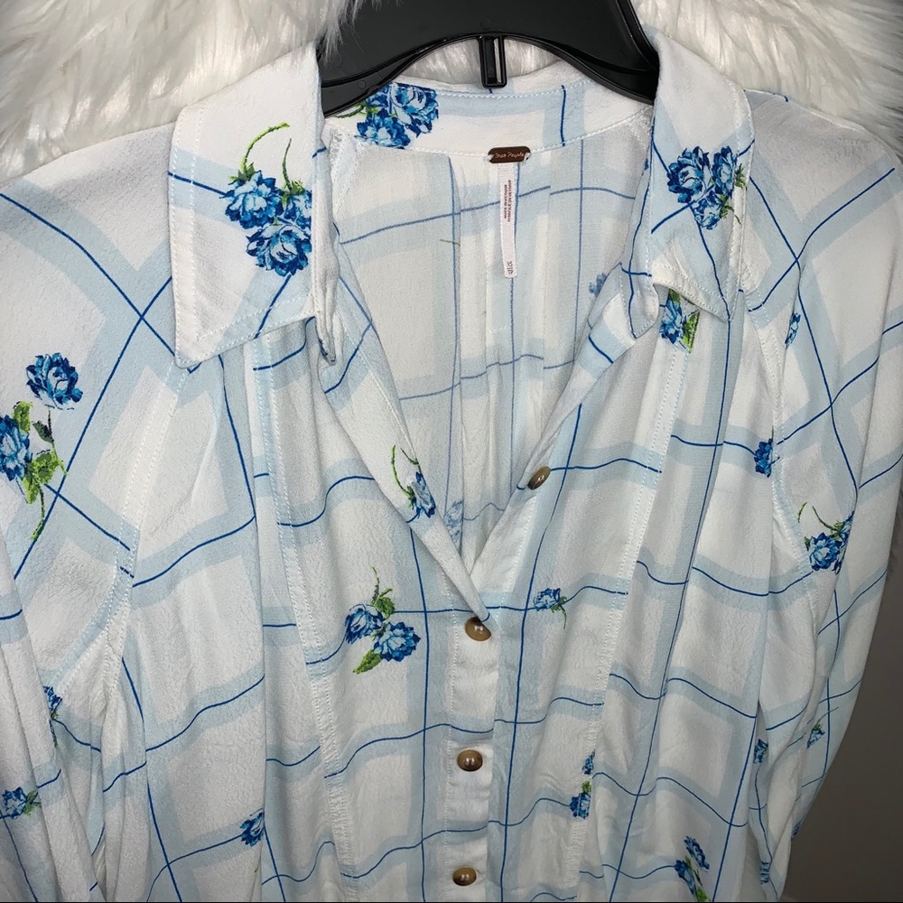 Free People Window to my heart Blouse - Picture 6 of 11